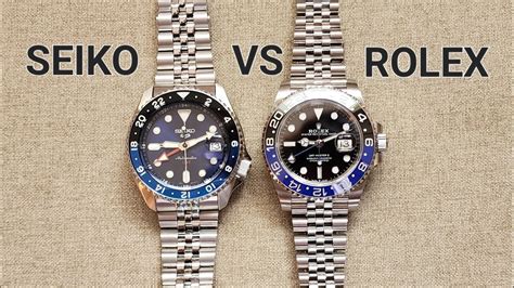 seiko gmt vs rolex|Seiko Rolex killer list.